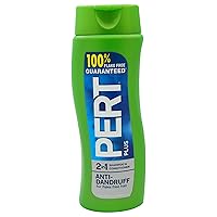 Pert Plus Dandruff Control Pyrithione Zinc For Flake Free Hair 2 In 1 Shampoo Unisex, 13.5 Ounce