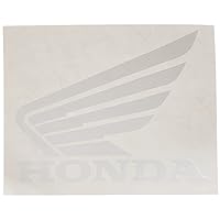 Factory Effex 04-2692 White 'Honda Wing' Die-Cut Dealer Sticker, (Pack of 3)