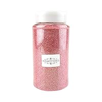 Homeford Fine Glitter Bottle, 1-Pound Bulk (Coral)