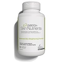 Glisodin Skin Brightening – Skin supplements clinically proven to target dark spots as well as uneven skin tone technology and protective unifying active agents - 90 capsules