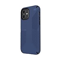 Speck iPhone 12 Case - Drop Protection Fits iPhone 12 Pro & iPhone 12 Phones - Scratch Resistant, Slim Design with Added Grip & Soft Touch Coating - Coastal Blue, Black, Storm Blue Presido2