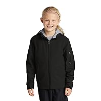 Sport Tek Youth Waterproof Insulated Jacket YST56 - Black - S