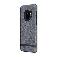 Incipio Carnaby Samsung Galaxy S9 Case [Esquire Series] with Co-Molded Design and Ultra-Soft Cotton Finish for Samsung Galaxy S9 (2018) - Blue