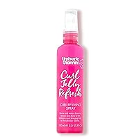 Umberto Giannini Curl Jelly Refresh - Curl Refreshing Styling Spray for Zero Frizz, Defined Curls - Moisturising Spray & Scrunch Curl and Wavy Hair Styling (1 pack 5 fl Oz)