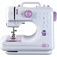 Mini Sewing Machine for Beginners,Kids Sewing Machines,Small Sewing Machines with 12 Built-in Stitches and Reverse Sewing,Portable Sewing Machine for Kids, Suitable For Family Daily