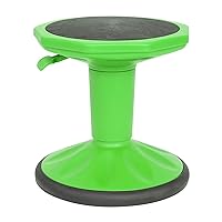 Flash Furniture Carter Adjustable Kids Flexible Active Stool for Classroom and Home with Non-Skid Bottom, 14