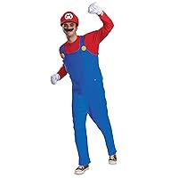 Disguise Super Mario Bros Adult Premium Mario Costume