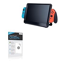 BoxWave Screen Protector Compatible with UpSwitch Orion Nintendo Switch Display - ClearTouch Crystal (2-Pack), HD Film Skin - Shields from Scratches