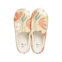 [2024] Wpc. Patterns Room Shoes, Volk Beige, Ladies, Cute, Cute, Slippers, Scandinavian Textile, Water Repellent, Cherry Blossom, Navy, Navy, Floral, Off-White, White, Red, Peoni, Kukka, Off-White,