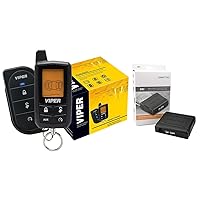 Viper Model 5305V 2 Way Car Security & Remote Start Bundled with + (1) Directed DB3 Databus All Interface Module (Renewed)