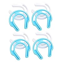 16 Pcs Safety Door Clip Door Stopper Bumper Finger Protector Door Stopper Baby Safety Products Car Door Protector Door Extra Protection Safe for Kids Anti-Pinch Abs Shield Child