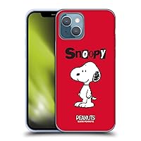 Head Case Designs Officially Licensed Peanuts Snoopy Characters Soft Gel Case Compatible with Apple iPhone 13
