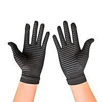 Full Finger Copper Arthritis Gloves Compression Gloves for Hands Pain Carpal Tunnel Relief Gloves Copper Gloves