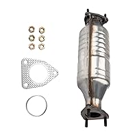 Catalytic Converter for Accord 98-02 2.3L, High Flow Catalytic Convertor Front Direct-Fit with Gasket fit for Accord 1998 1999 2000 2001 2002 with 2.3L, 099-3672