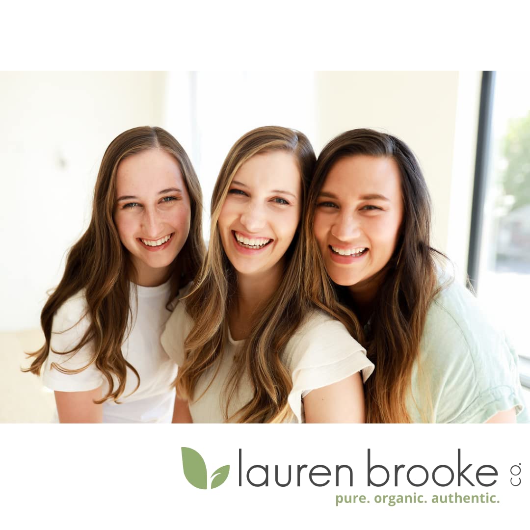 Lauren Brooke Cosmetiques Pressed Eyeshadow Duos, Natural, Organic Makeup (Cappuccino/Pearl)