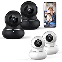4 Pack Indoor Security Camera, 2.4G WiFi Camera for Home Security