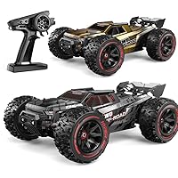 MJX Hyper Go 14210 Brushless RC Cars for Adults,1/14 High-Speed 55KMH Fast RC Truck, 4wd Offroad Electric Powered Remote Control Cars Gift for Boys with 2 Shells
