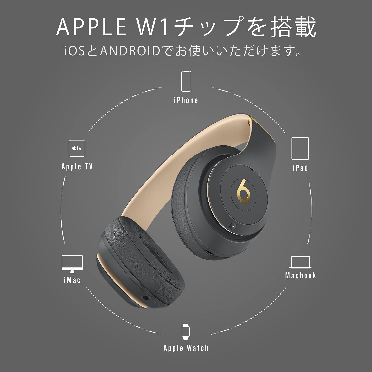 Mua Beats Studio 3 Wireless Headphones / The Beats Skyline Collection /  Shadow Gray trên Amazon Nhật chính hãng 2023 | Giaonhan247