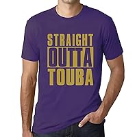 Men's Graphic T-Shirt Straight Outta Touba Eco-Friendly Limited Edition Short Sleeve Tee-Shirt Vintage Birthday