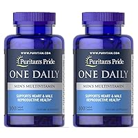 One Daily Mens Multivitamin Caplets, 100 Count (Pack of 2)