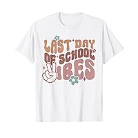 Last Day of School Vibes, Happy End Of School Hello Summer T-Shirt