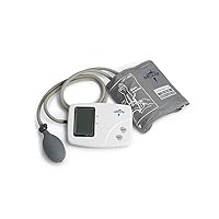 Medline Pro Semi-Automatic Adult Digital BP Monitor with Hypertension & Heartbeat Detection