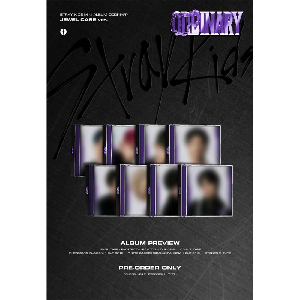 Dreamus Stray Kids - ODDINARY JEWEL CASE ver. (LEE KNOW ver.), JYPK1355