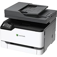 Lexmark MC3426i Color All-in-One Printer with Touchscreen, Multifunction Laser -for Office, Wireless, Mobile Ready & Duplex Printing (Print, Copy, Scan, Cloud Fax, 4-Series) White Small