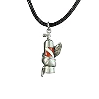 Moray Eel with Scuba Tank Necklace Pewter Pendant- Dive Gift for Women and Men, Realistic Moray Eel Scuba Tank Necklace With Diver Flag, Gifts for Divers, Scuba Jewelry