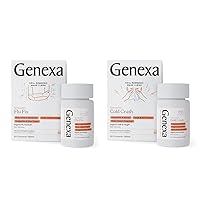 Genexa Cold Crush & Flu Fix Bundle | Multi-Symptom Cold & Flu Relief | Delicious Organic Acai Berry Flavor | Certified Organic & Non-GMO | Homeopathic Remedy Made Clean
