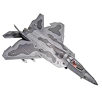 1:33 US F-22 Fighter Raptor Military Fighter Aircraft Paper Model Simulation Collection Display (Unassembled Kit)
