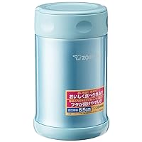 Zojirushi Stainless Steel Food Jar, 16.9-Ounce, Aqua Blue