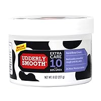 Udderly Smooth Hand & Foot Cream 8 oz (Pack of 2)