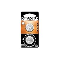 Duracell CR2025 3V Lithium Battery, Child Safety Features, 2 Count Pack, Lithium Coin Battery for Key Fob, Car Remote, Glucose Monitor, CR Lithium 3 Volt Cell