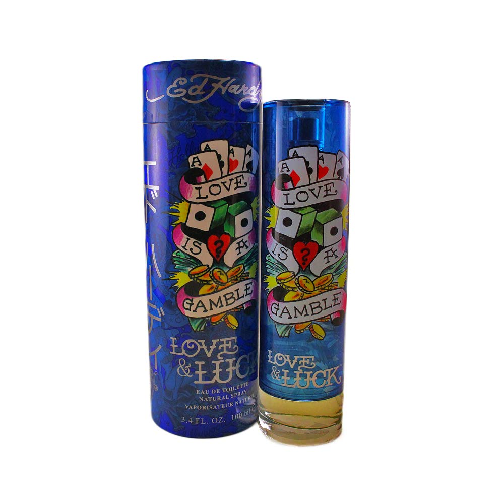 Ed Hardy Love & Luck for Men 3.4 oz 100 ml EDT Spray