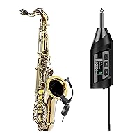 Professional UHF Wireless Instrument Microphone for Saxophone Trumpet trombone horn MUSYSIC MU-U1SAX 