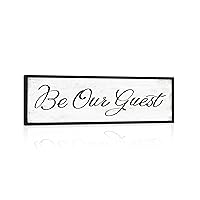 Be Our Guest Wall Decor: Farmhouse Bedroom Wall Art Decor Above Bed,12