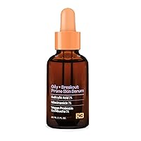 Skin Serum for Oily Skin and Breakouts with Salicyclic Acid, Niacinamide & Vegan Probiotic Kombucha 1 oz. - Salicylic Acid Face Serum & Niacinamide Face Serum, Face Serum OIly Skin