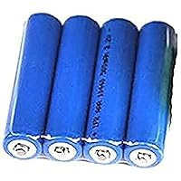 Compatible for 4PCS IFR 3.2v 10440 LiFePo4 Rechargeable Battery 500mah AAA Lithium ION Cell