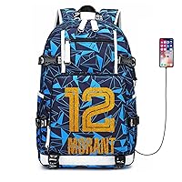 Basketball Player M-orant Multifunction Backpack Travel Backpack Fans Bag For Men Women