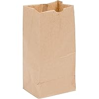 4lb Brown Paper Lunch Bags - Pack of 50ct