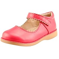 Girl's Mary Jane Flat for Toddler/Little Kid School Dress Shoes
