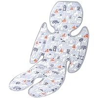 Baby Stroller Gel Cooler Pad Universal Car Seat Cooling Cushion,Kids Ice Seat Liner Keeps Toddler Cool in Summer (Gray)