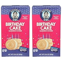 GOODIE GIRL Cookie Cr?®me Birthday Cake, 10.6 OZ (Pack of 2)