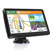 GPS Navigation for Car Truck RV, GPS Navigator with 7 inch, 2024 Maps (Free Lifetime Updates), Truck GPS Commercial Drivers, Semi Trucker GPS Navigation System, Custom Truck Routing