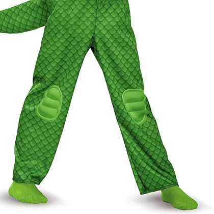 Disguise Gekko Classic Toddler PJ Masks Costume, Medium/3T-4T, Green