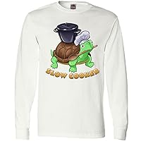 inktastic Slow Cooker- Cute Turtle Chef Long Sleeve T-Shirt