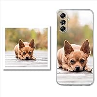 Case for Galaxy A14 Personalized with Your Favorite Photo or Image, Protector for Galaxy A14 Customizable Picture, Case for Galaxy A14 Customized, Galaxy A14 Shockproof TPU. Clear