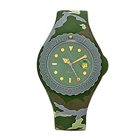 Women's JYA01HG Jelly Army Green Camo Rubber Watch