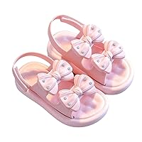 Girls Sandals with Pearls Flowers Leather Shoes Sandals for Little Girls Baby Casual Shoes for Little Girls Wedge Sandals for Girls for Boys Girls